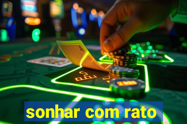 sonhar com rato